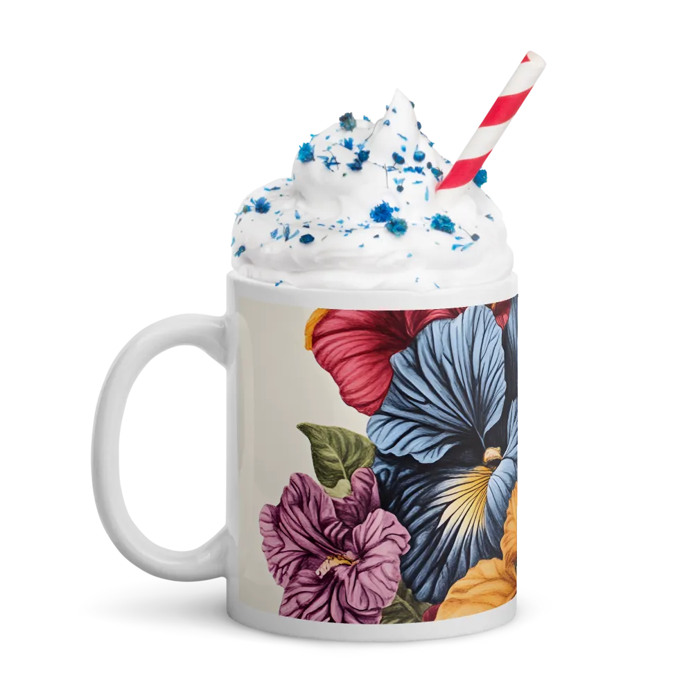 Floral Symphony in Color | Mugs | Multiple Sizes & Colors