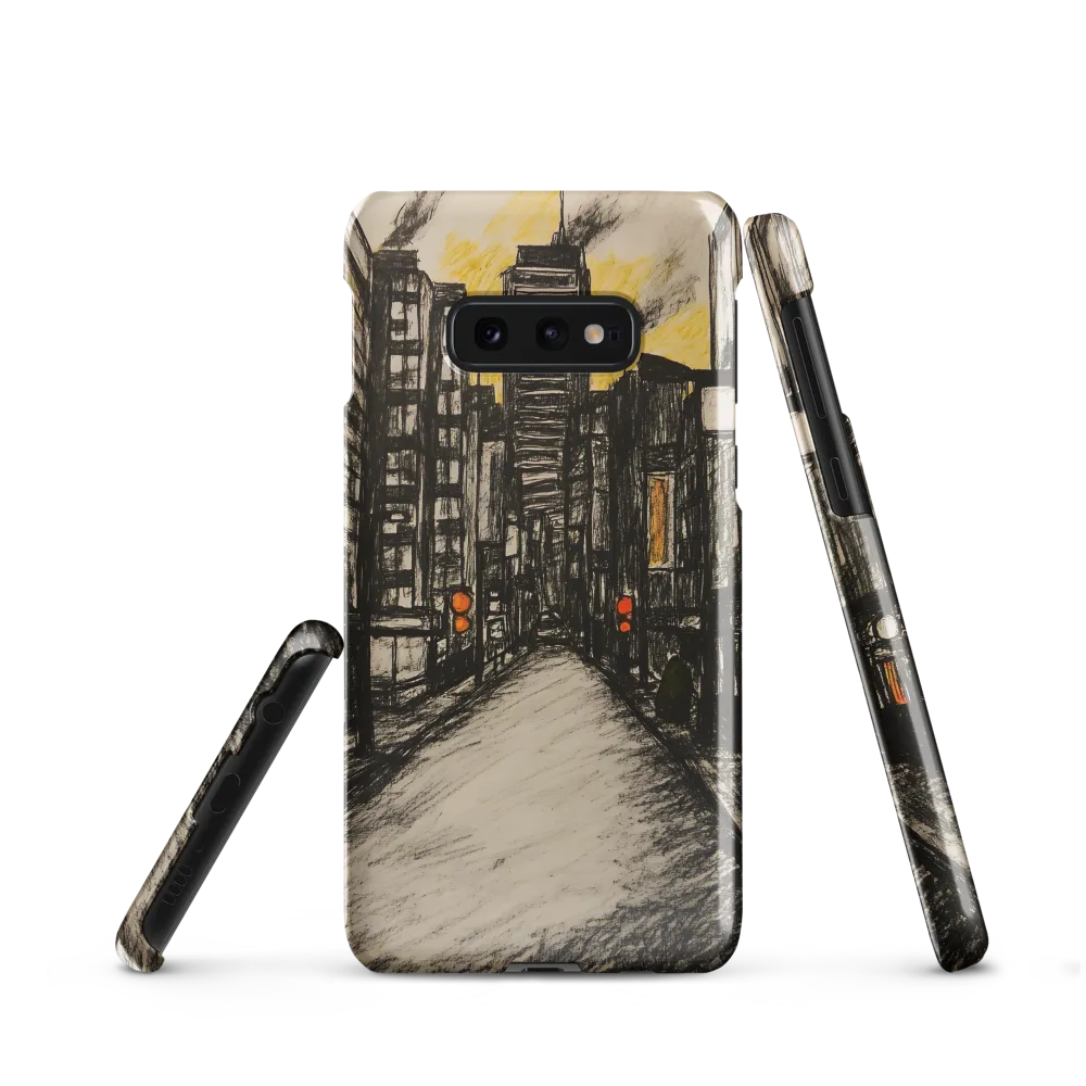 Cityscape of Solitude | Phone Case |  S10e | Snap Case | Glossy