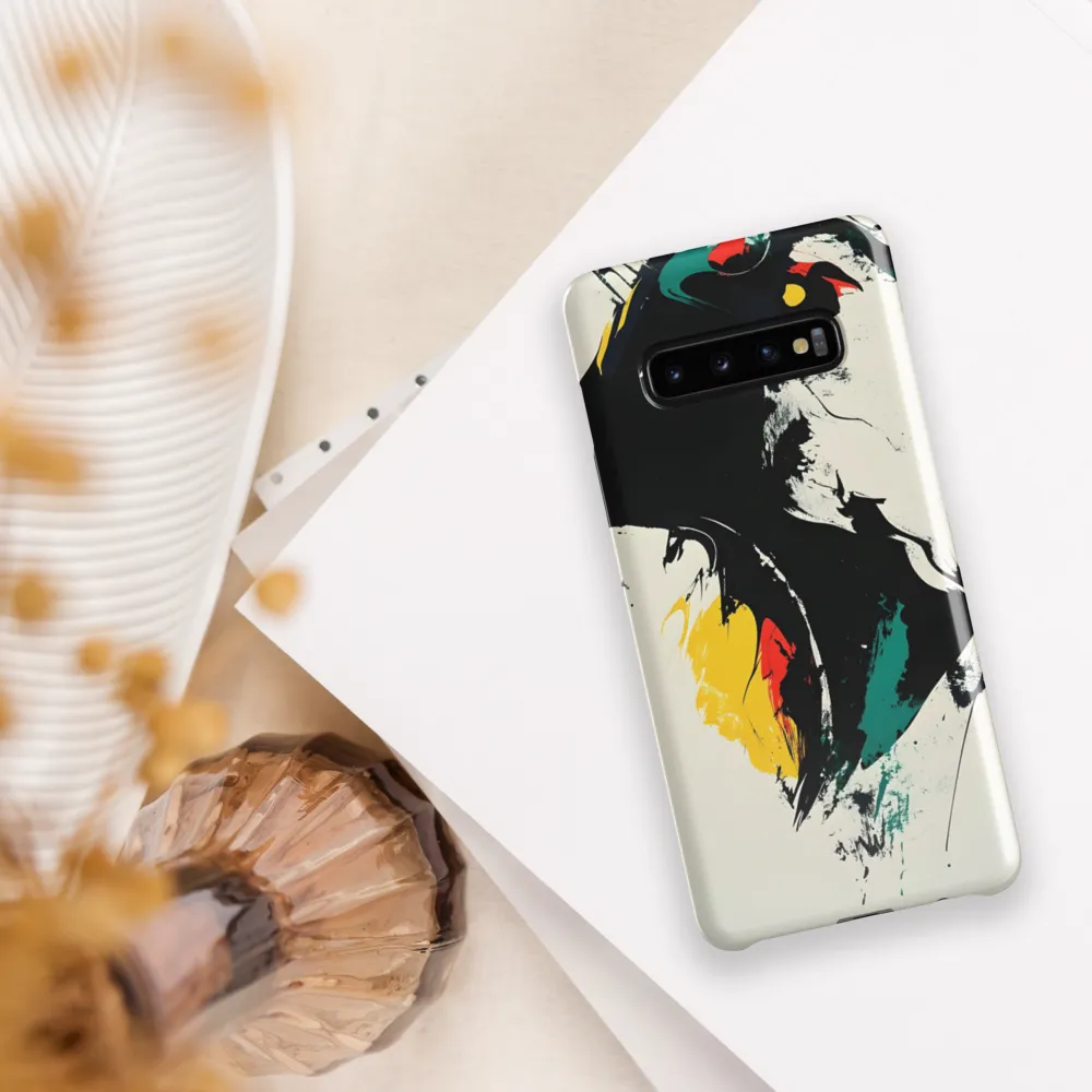 Mythical Abstraction: The Unicorn's Essence | Phone Case |  S10 Plus | Snap Case | Glossy