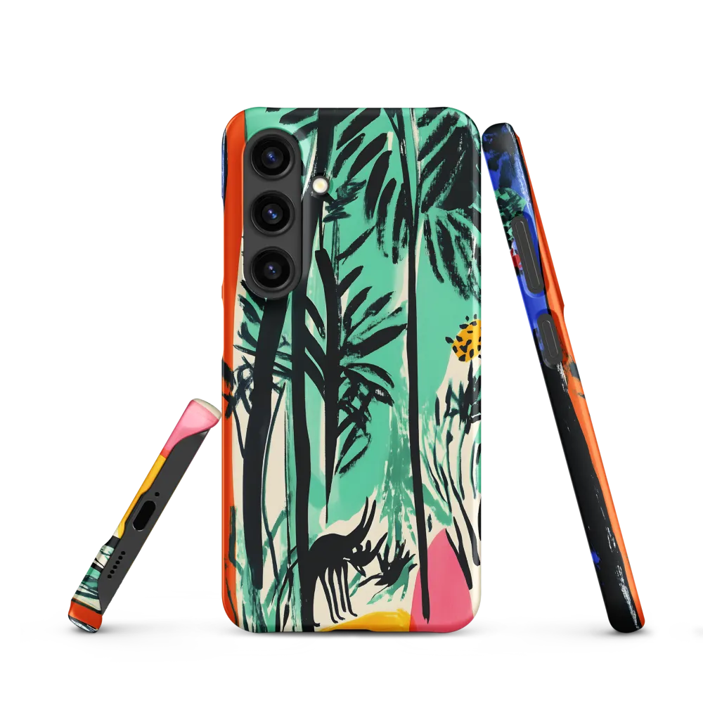 Whispers of the Jungle | Phone Case |  S24 | Snap Case | Matte