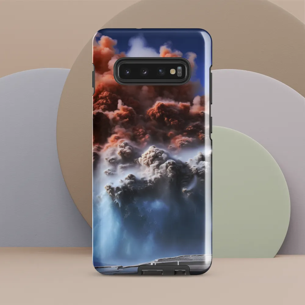 Eruption of Elements | Phone Case |  S10 Plus | Tough Case | Glossy