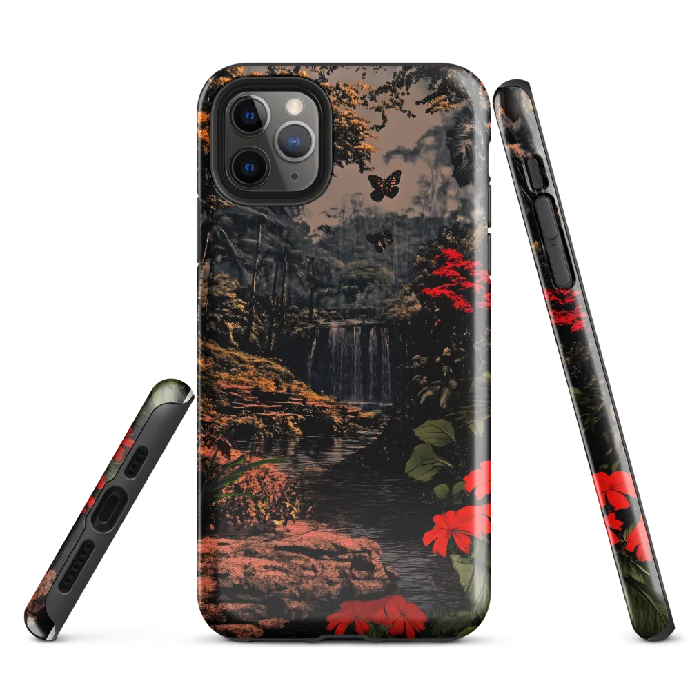 Whispers of the Waterfall | Phone Case |  11 Pro Max | Tough Case | Glossy