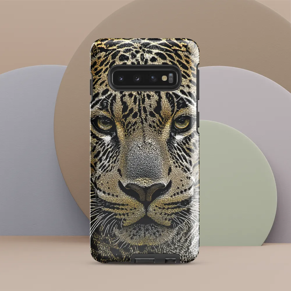 The Majestic Gaze: Portrait of a Leopard