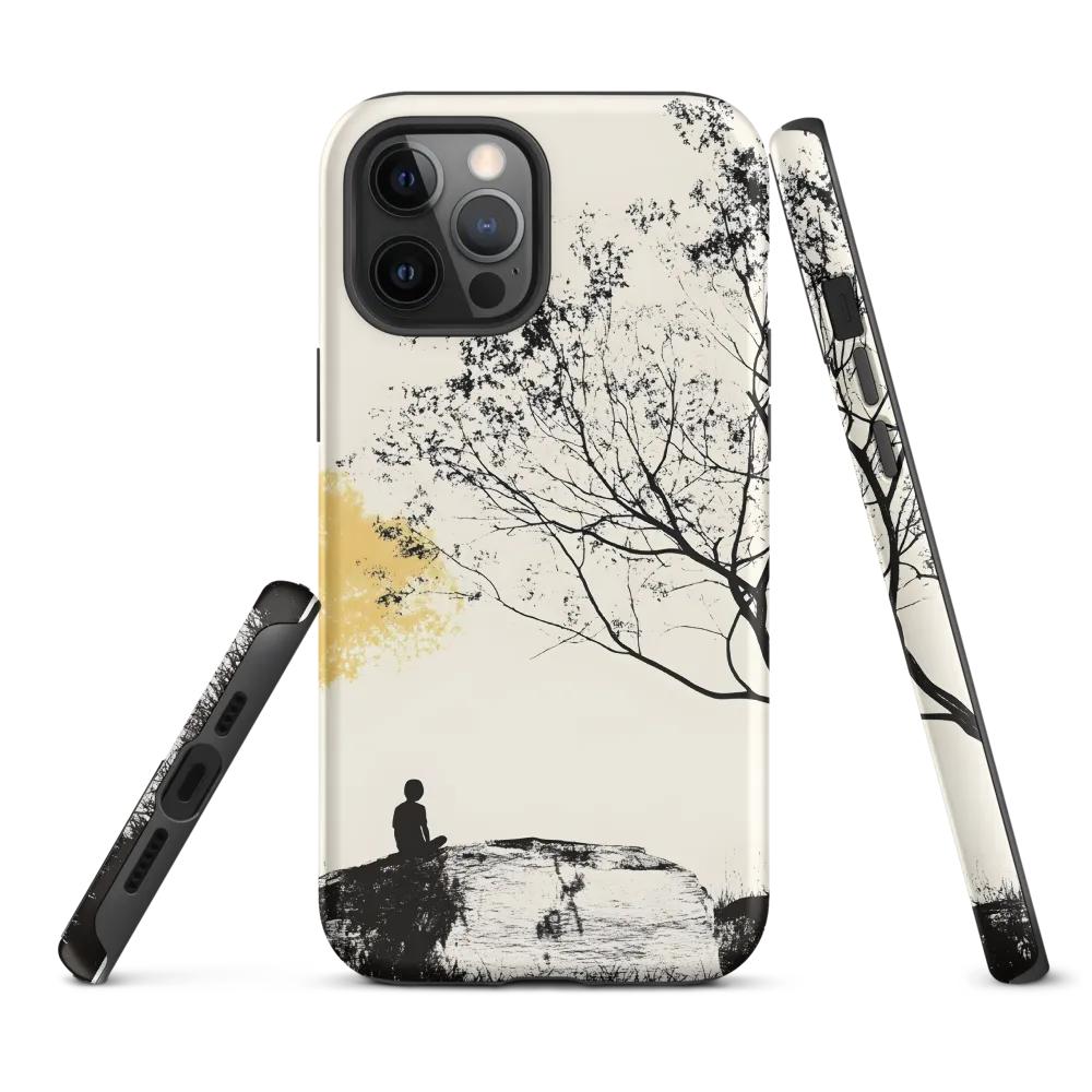 Whispers of Solitude | Phone Case |  12 Pro Max | Tough Case | Matte