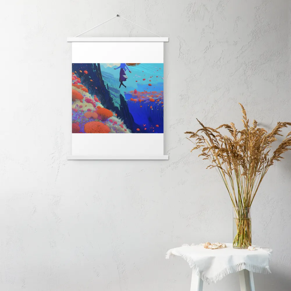 Whispers of Freedom | Poster With White Wood Hanger | 18″×24″