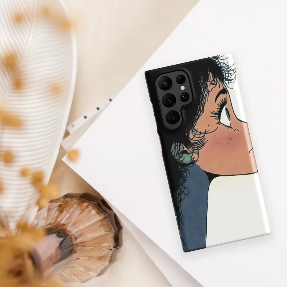 Whispers of Contemplation | Phone Case |  S22 Ultra | Snap Case | Matte