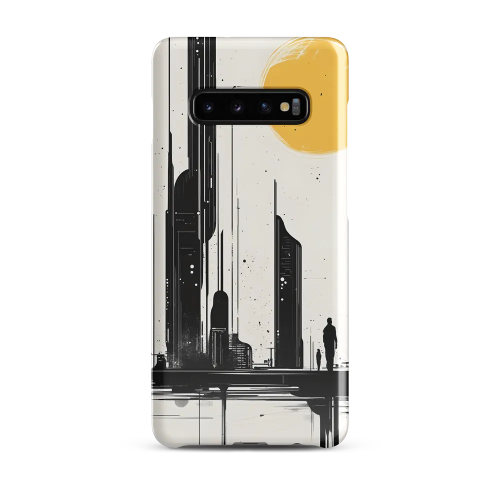 Contemplation in the City of Tomorrow | Phone Case |  S10 Plus | Snap Case | Glossy