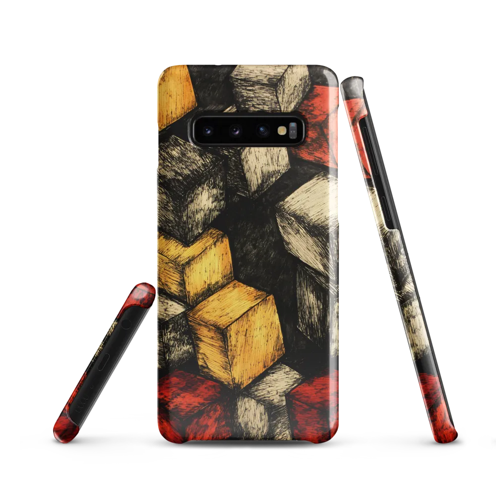 Dynamic Cubes: An Exploration in Color and Form | Phone Case |  S10 | Snap Case | Glossy