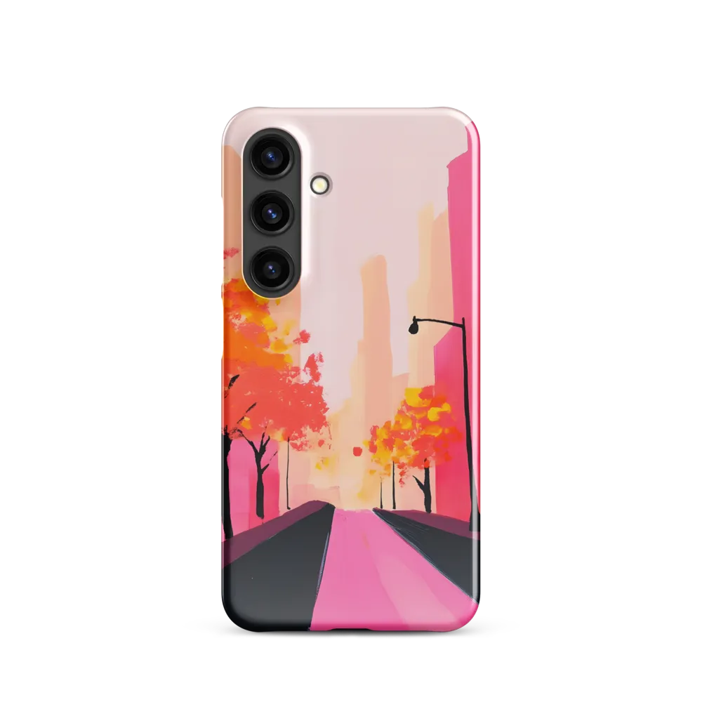 Autumn Serenity in the City | Phone Case |  S24 | Snap Case | Glossy