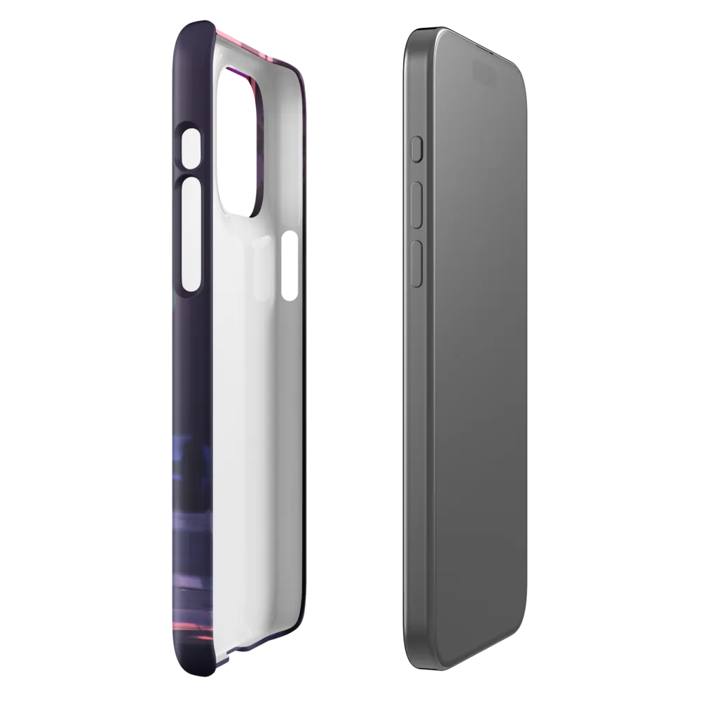City Silhouettes at Dusk | Phone Case |  15 Pro Max | Snap Case | Glossy