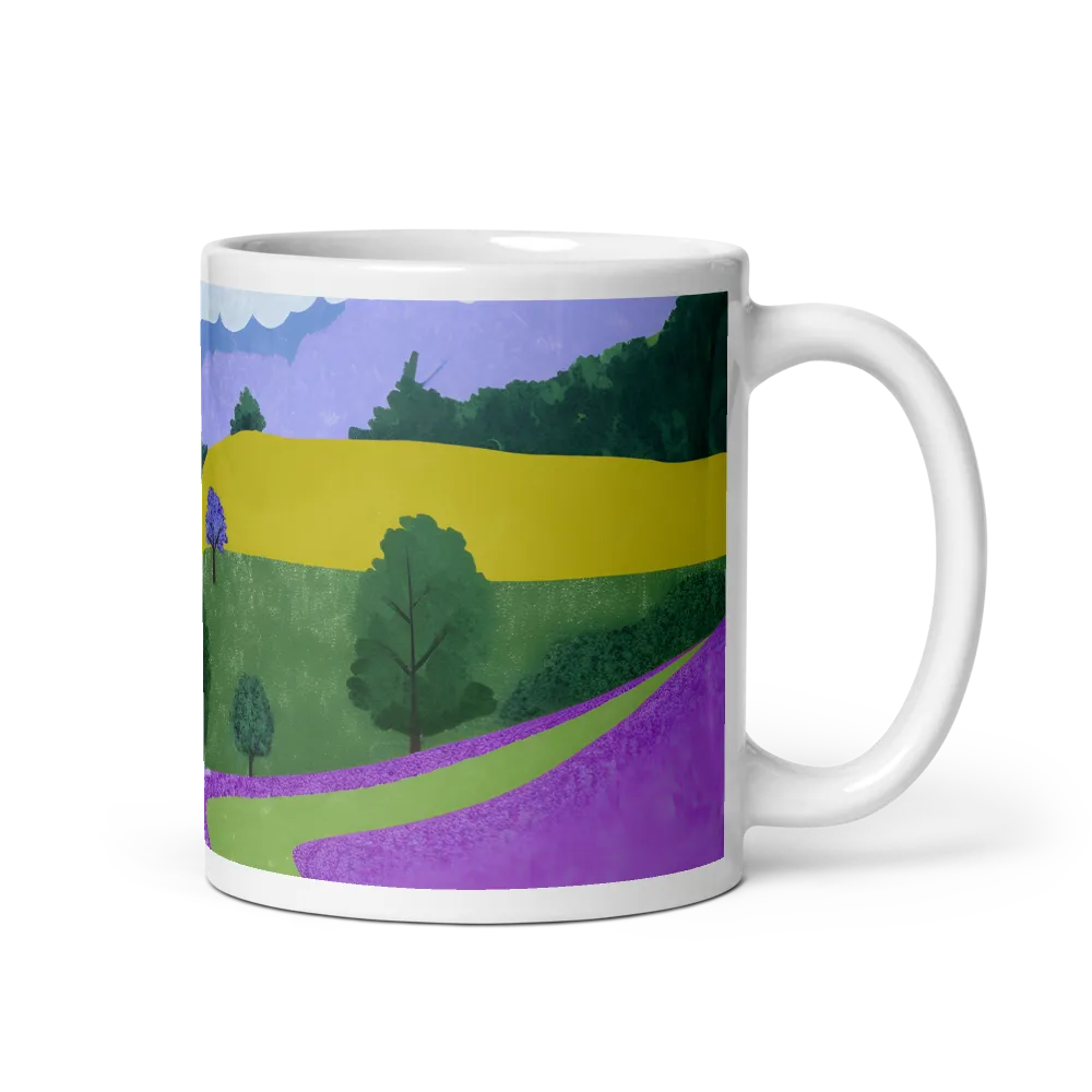 Whispers of a Serene Landscape | Mug with White inside | 11 oz