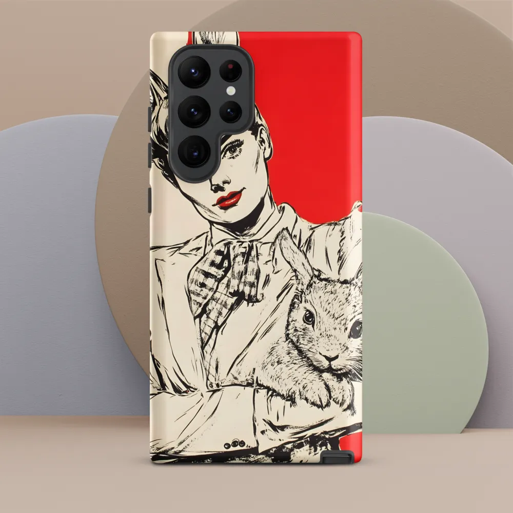 Whimsical Elegance: The Rabbit Lady