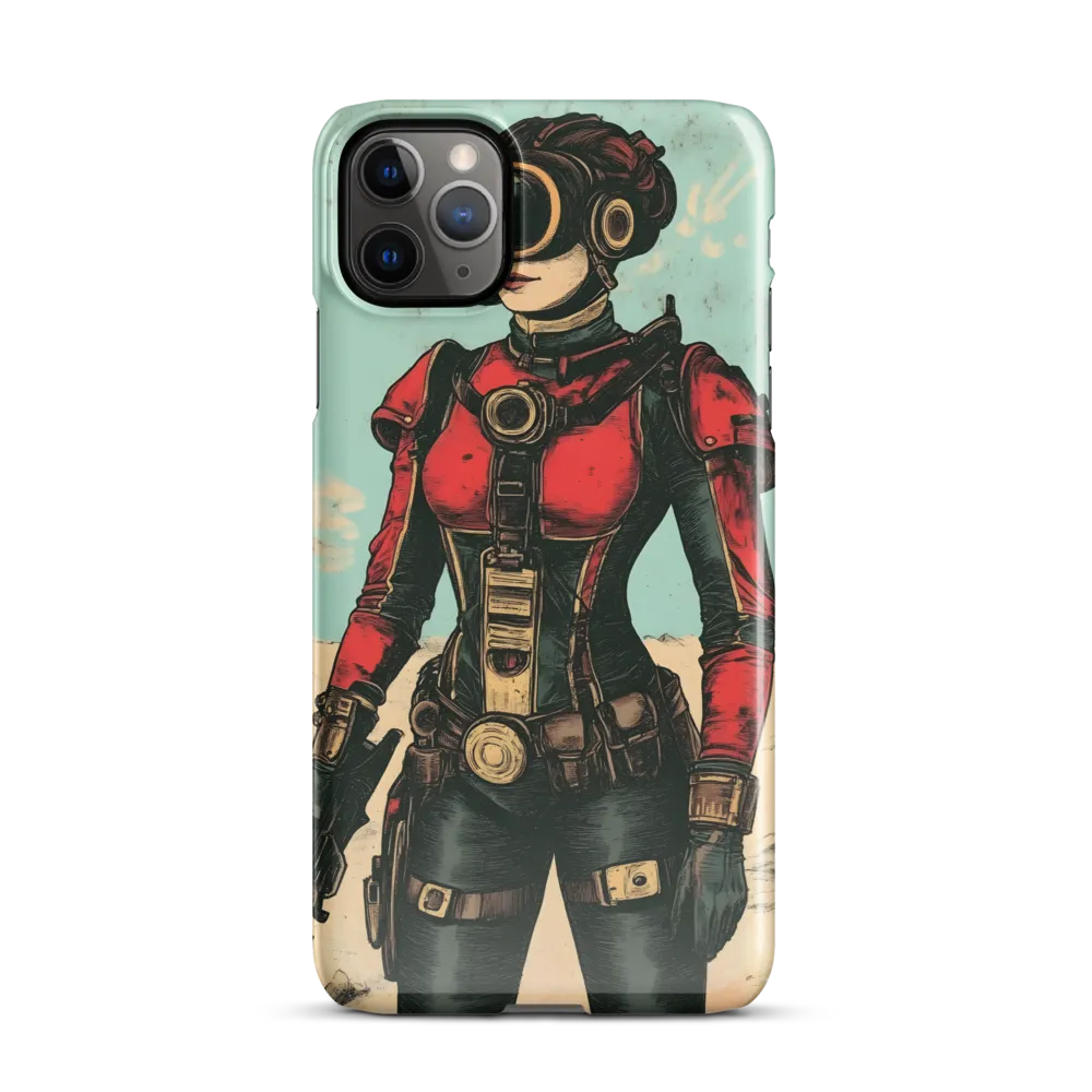 Futuristic Explorer: A Steampunk Adventure | Phone Case |  11 Pro Max | Snap Case | Glossy