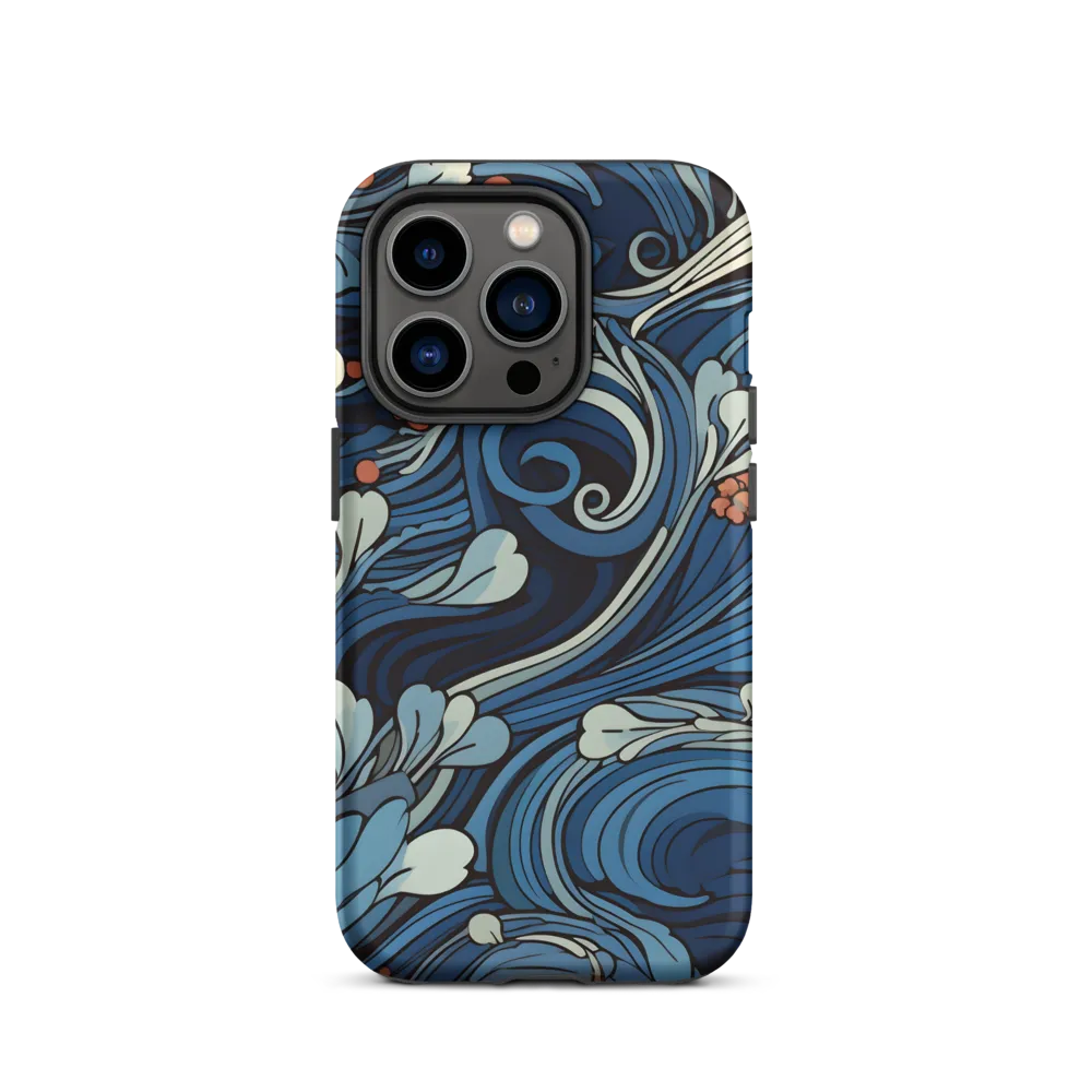 Nature's Elegance: An Oceanic Tapestry | Phone Case |  14 Pro | Tough Case | Matte