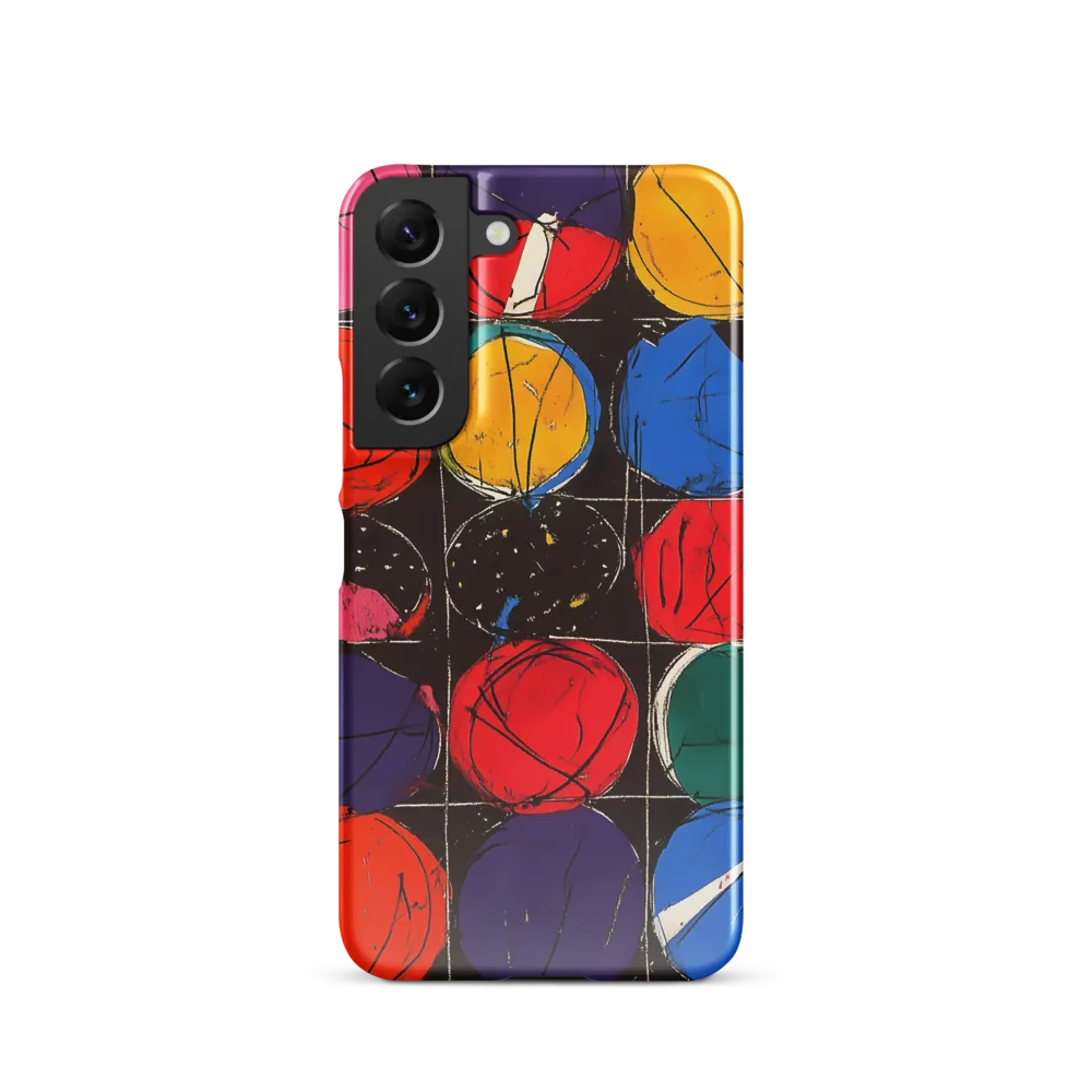 Colorful Circles in Abstract Harmony