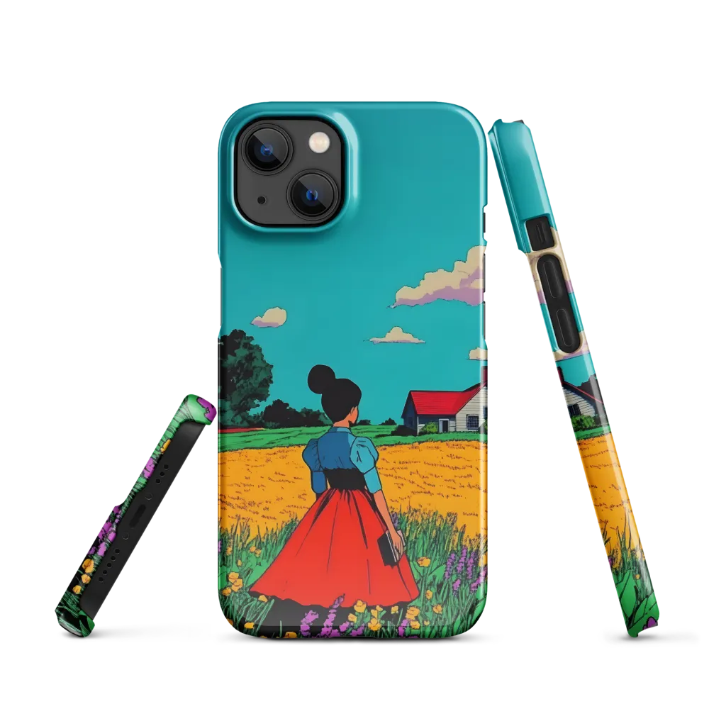Whispers of a Sunlit Meadow | Phone Case |  13 | Snap Case | Glossy