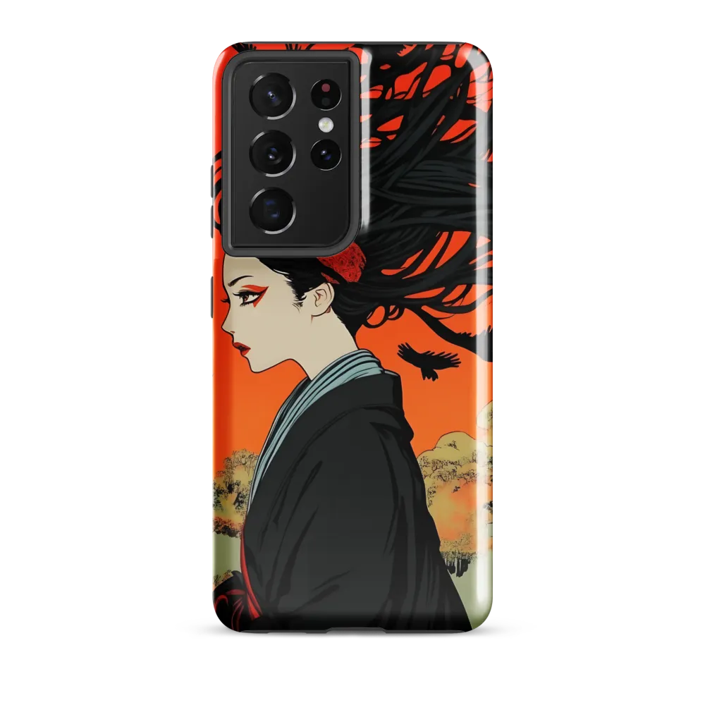 Whispers of Shadows | Phone Case |  S21 Ultra | Tough Case | Glossy