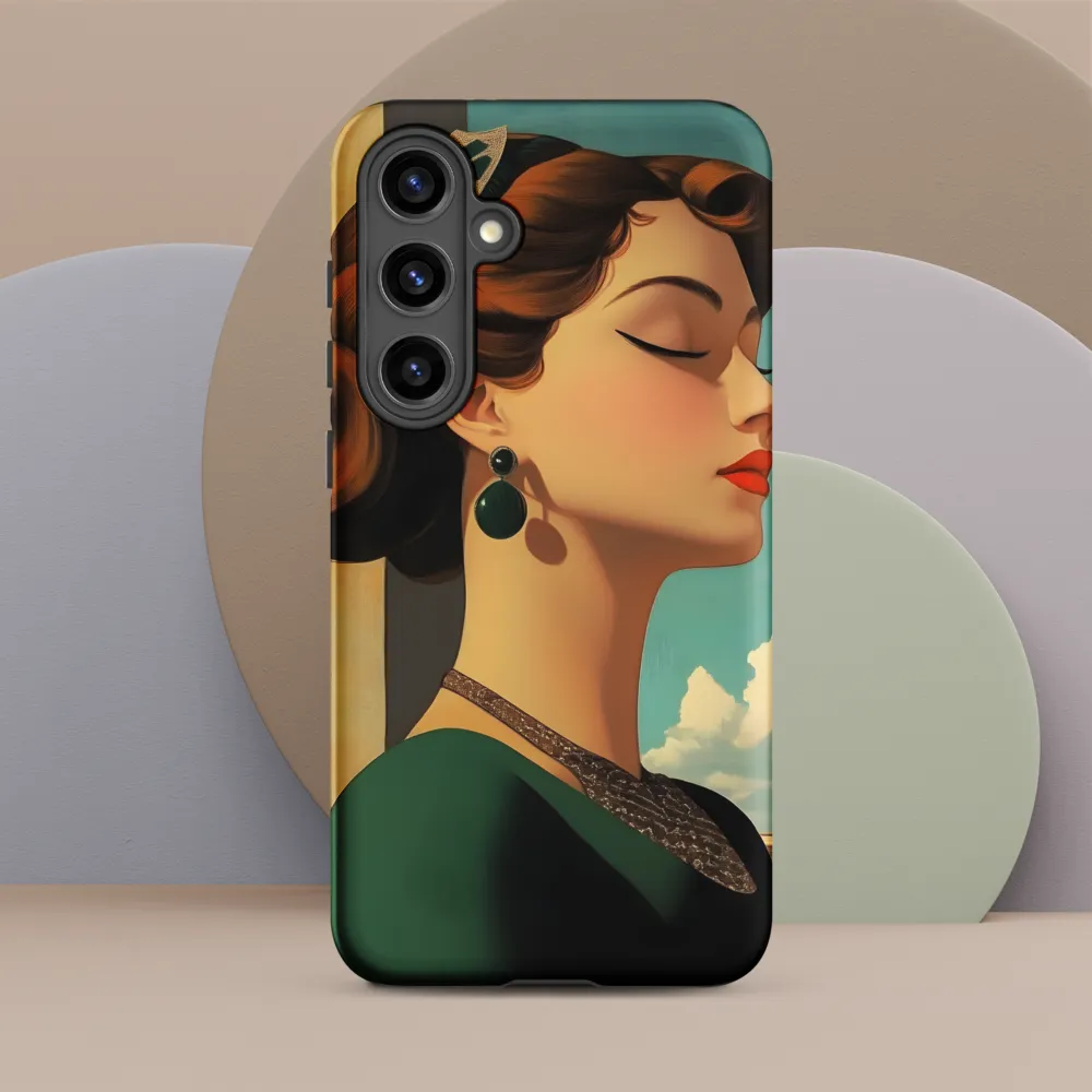 Elegance in Art Deco: A Portrait of Grace