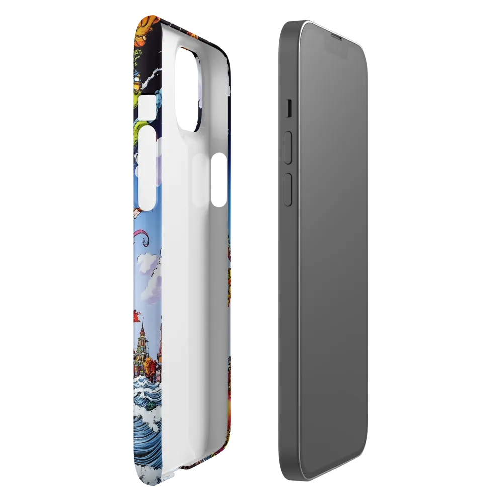 Voyage of Whimsy: A Surreal Sailor's Dream | Phone Case |  14 Plus | Snap Case | Matte