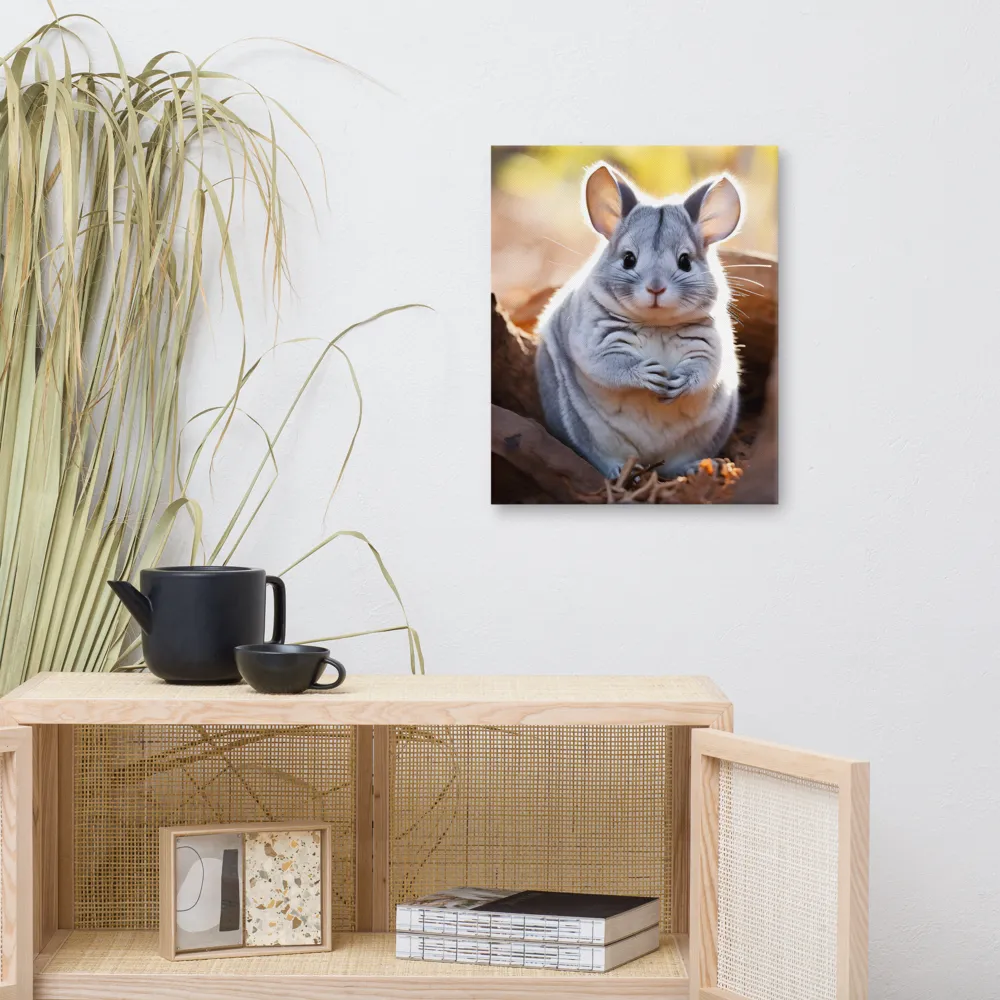 Gentle Whispers of Nature: The Chinchilla