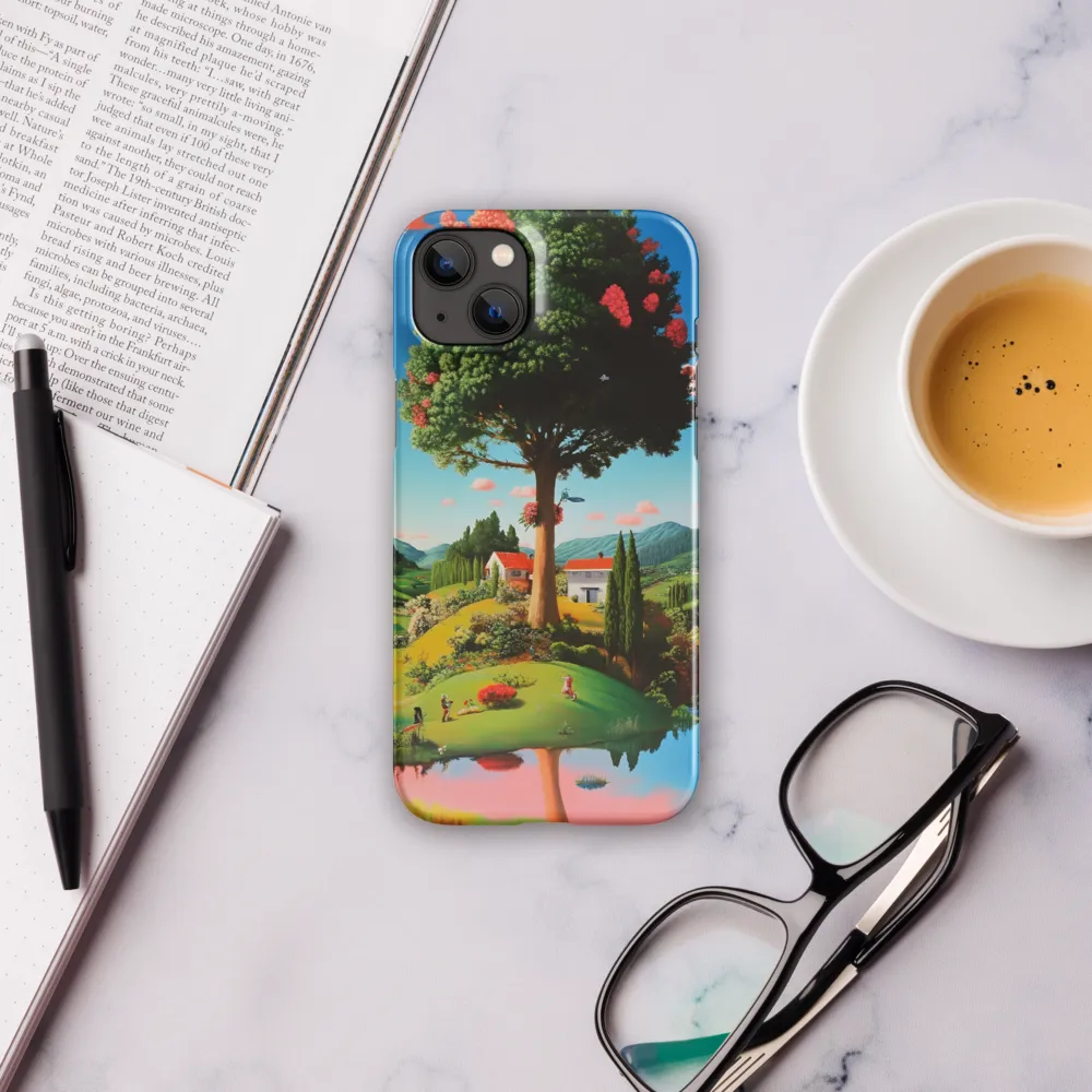 Whimsical Harmony of Nature | Phone Case |  14 Plus | Snap Case | Glossy