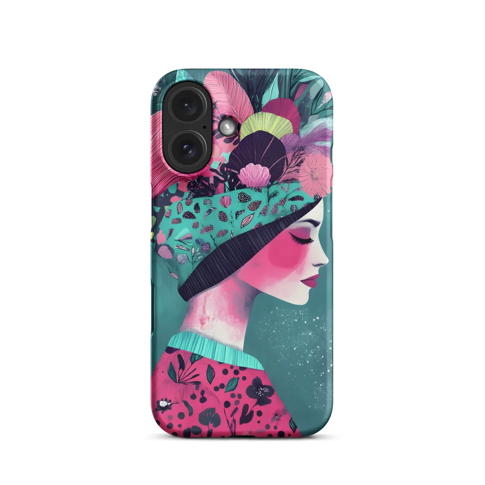 Whimsical Floral Portrait