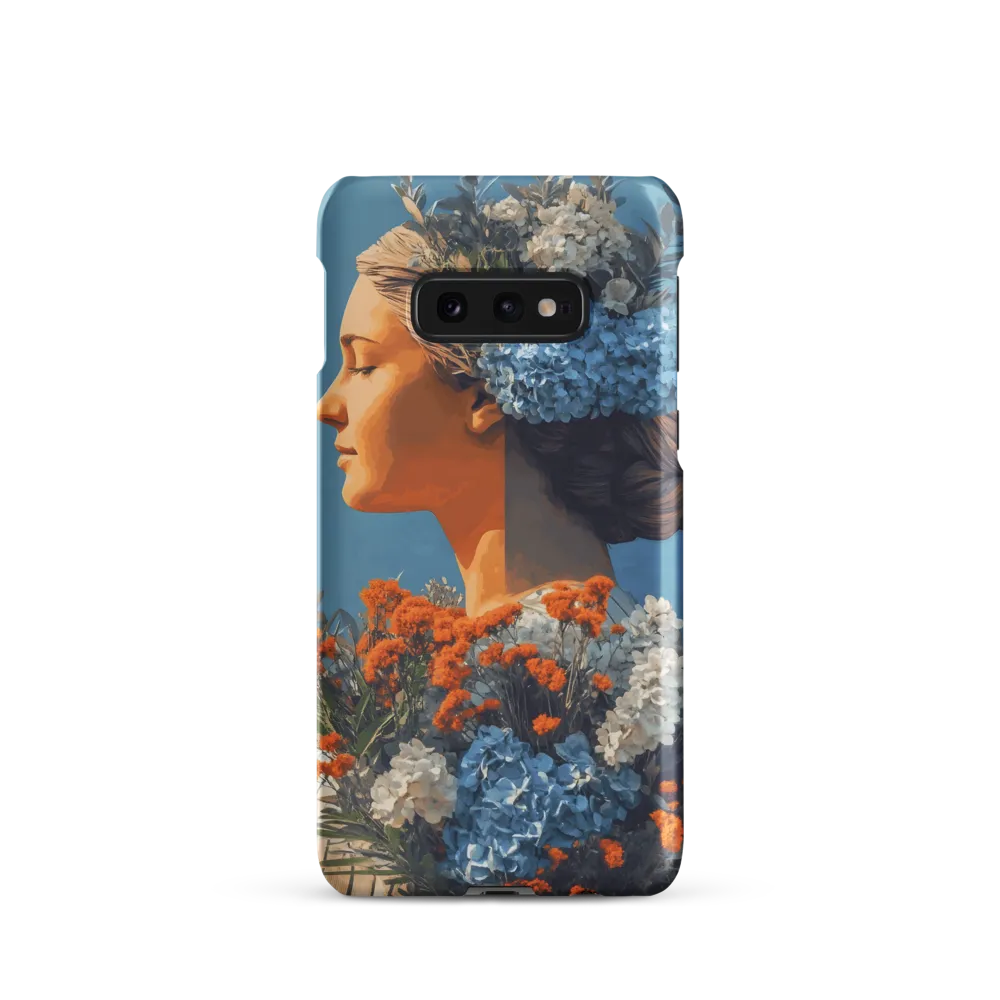 Floral Reverie: A Portrait of Serenity