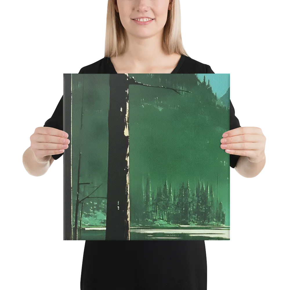 Reflections of Tranquility | Canvas | 16″×16″