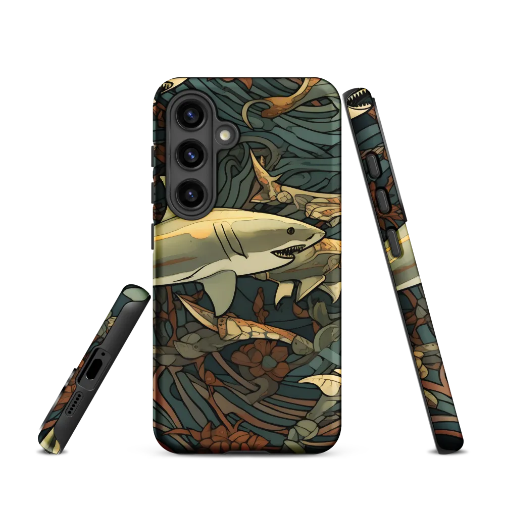 Dynamic Harmony of Sharks and Flora