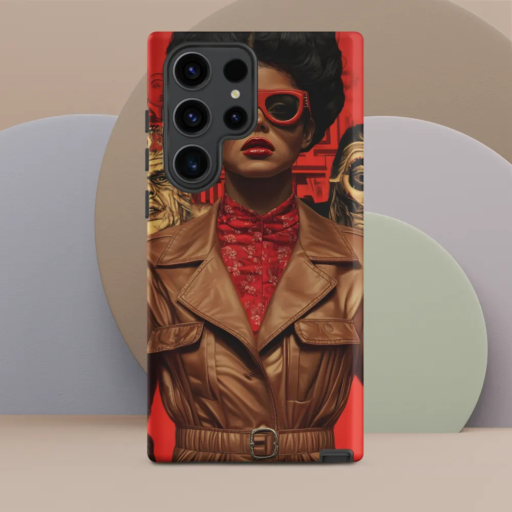Ethereal Confidence: A Portrait of Modern Monsters | Phone Case |  S23 Ultra | Tough Case | Matte