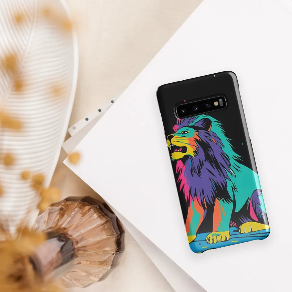 Roaring Colors: The Neon Lion