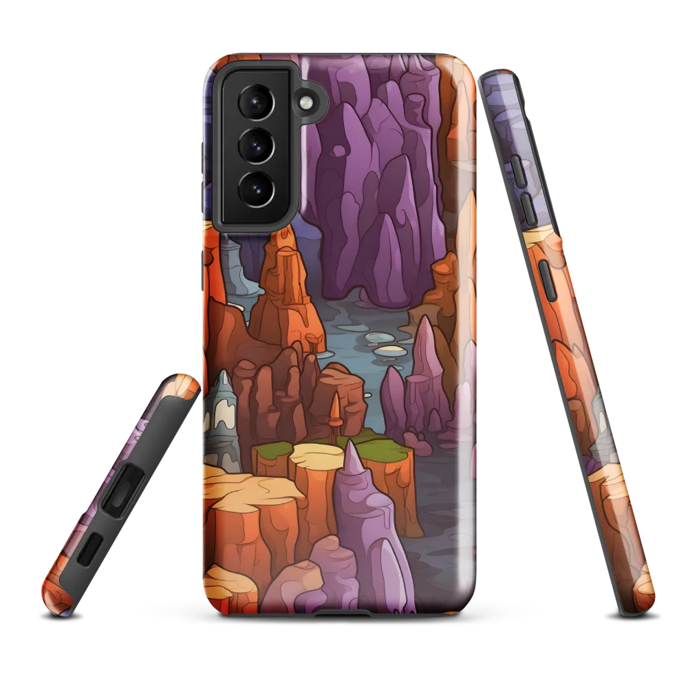 Vibrant Rockscape: A Digital Odyssey