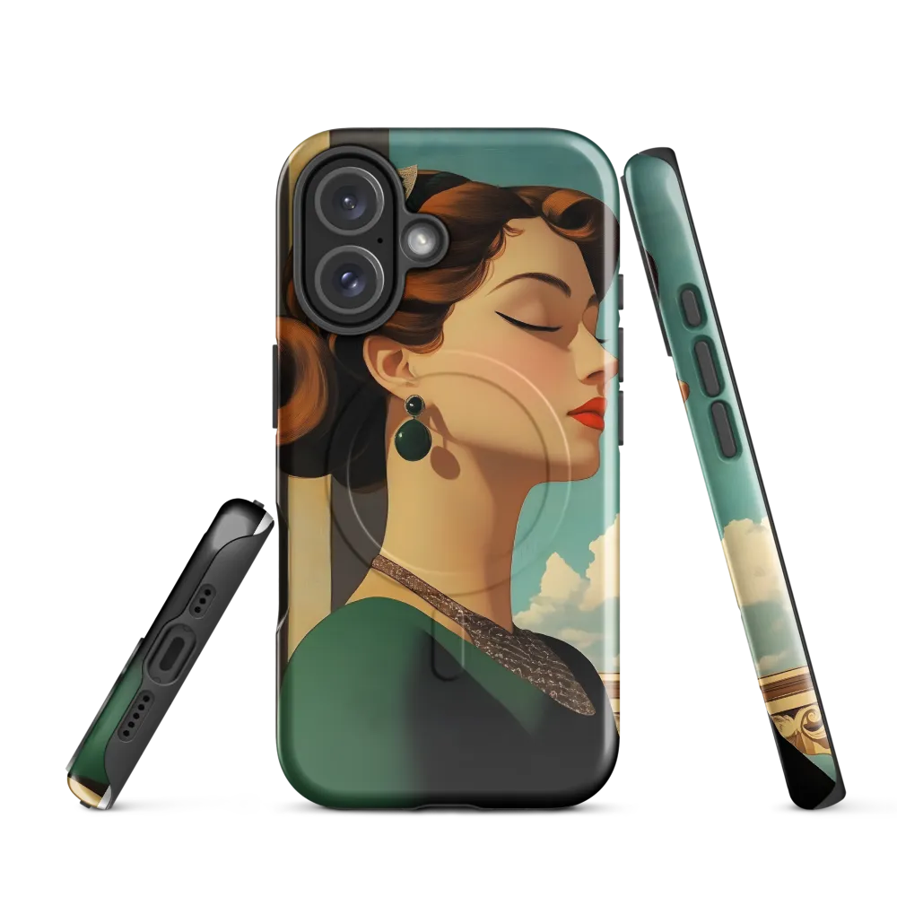 Elegance in Art Deco: A Portrait of Grace