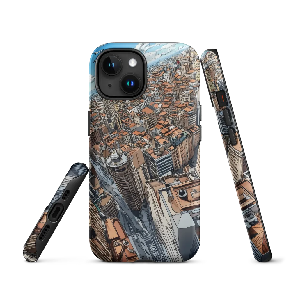 Aerial Symphony of Urban Life