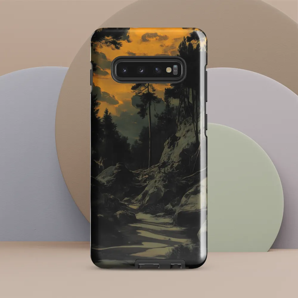 Golden Serenity in the Wilderness | Phone Case |  S10 Plus | Tough Case | Glossy