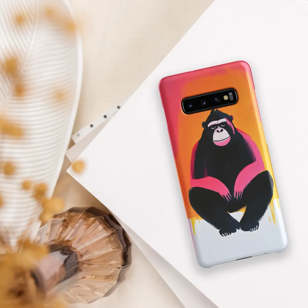 The Playful Observer | Phone Case |  S10 Plus | Snap Case | Matte