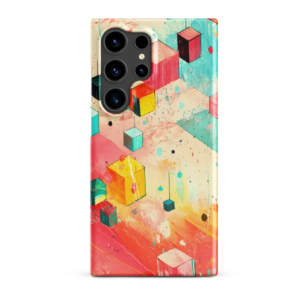 Suspended Cubes in Colorful Abstraction