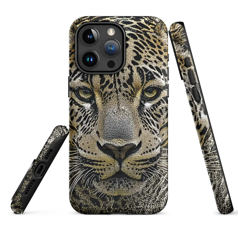 The Majestic Gaze: Portrait of a Leopard