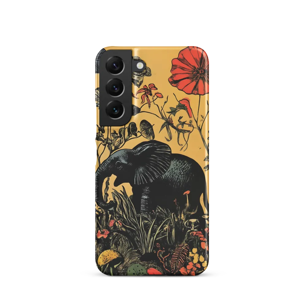 Floral Majesty: The Elephant's Sanctuary