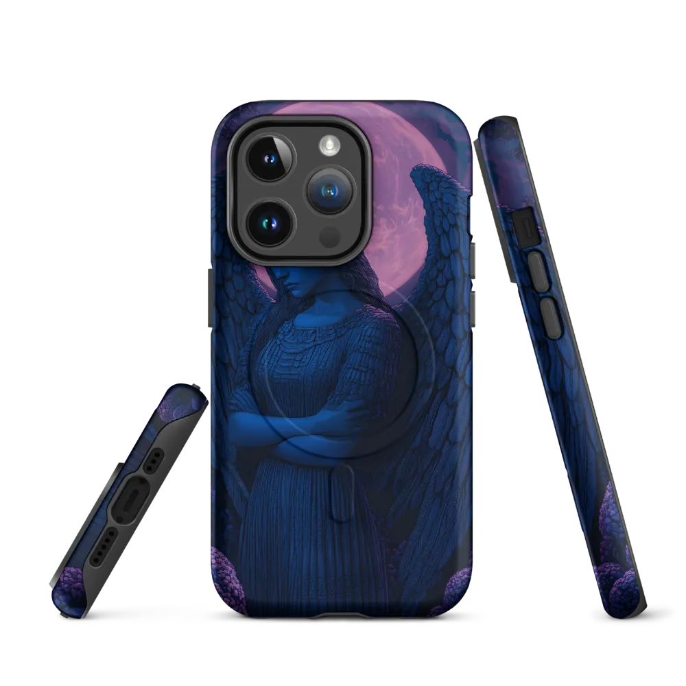 Whispers of the Moonlit Angel | Phone Case |  14 Pro | MagSafe® Tough Case | Matte