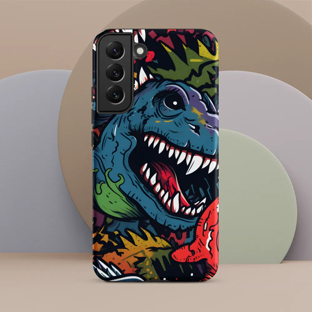 Dino Mania: A Colorful Frenzy