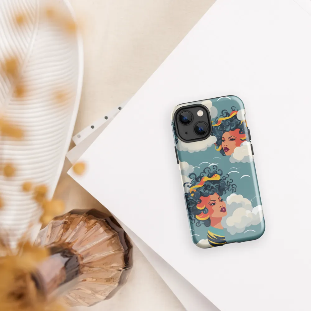 Whimsical Dreams in the Sky | Phone Case |  13 mini | Tough Case | Glossy