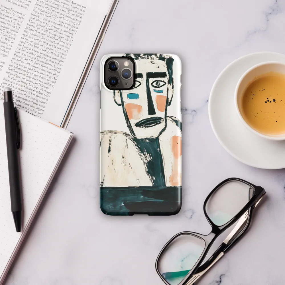 Contemplative Figure | Phone Case |  11 Pro Max | Snap Case | Glossy