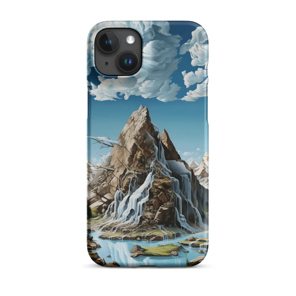 Majestic Cascade: A Mountain Masterpiece