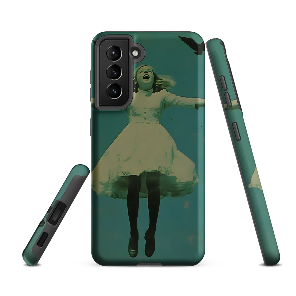 Ethereal Flight: The Freedom of Dreams | Phone Case |  S21 FE | Tough Case | Matte