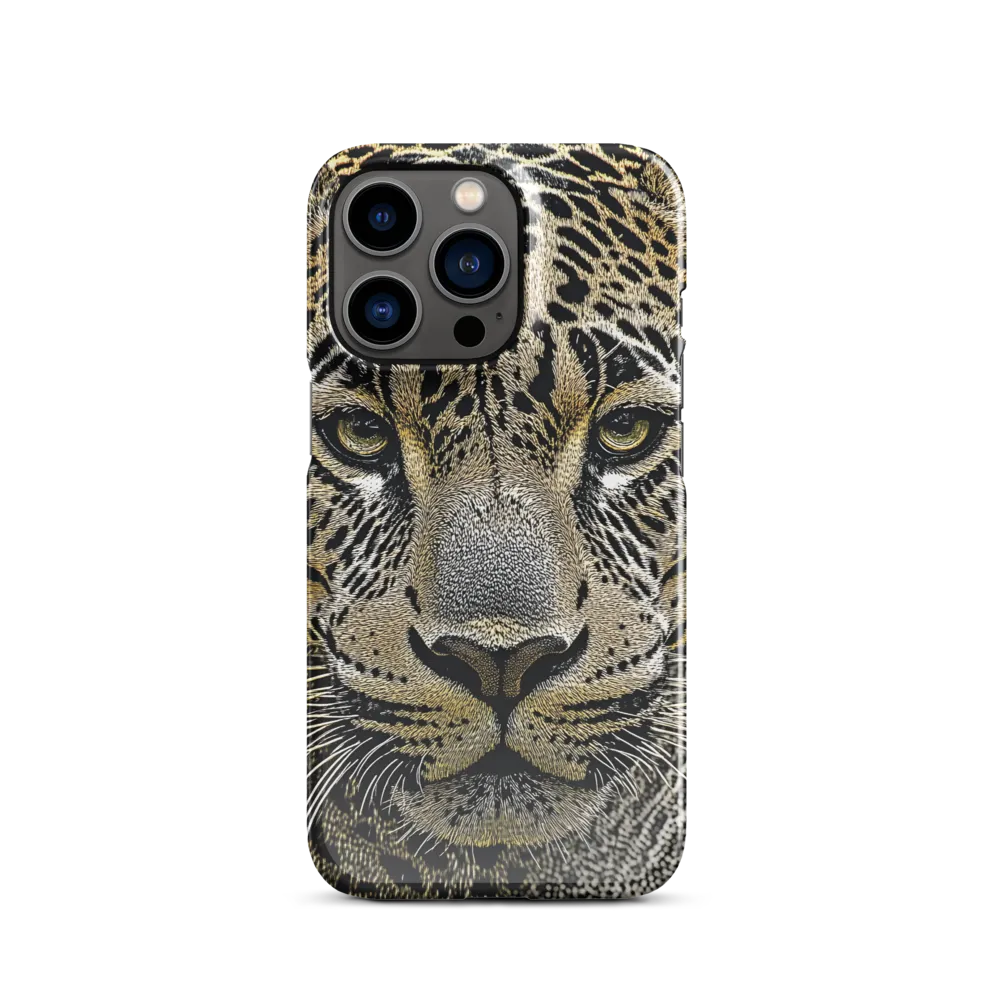 The Majestic Gaze: Portrait of a Leopard