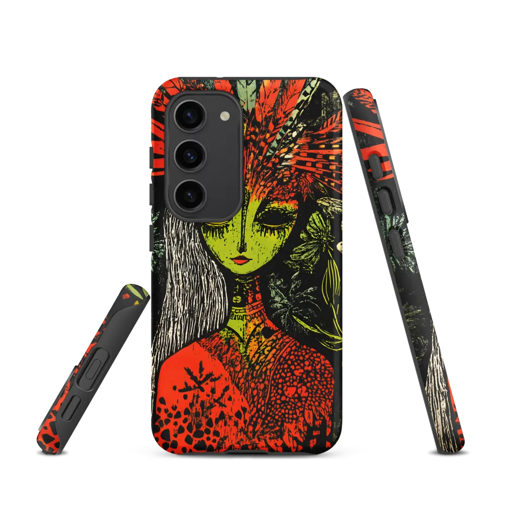 Mystical Flora: A Surreal Portrait