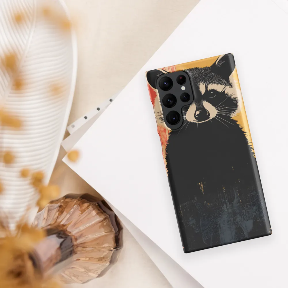 Whimsical Raccoon Portrait