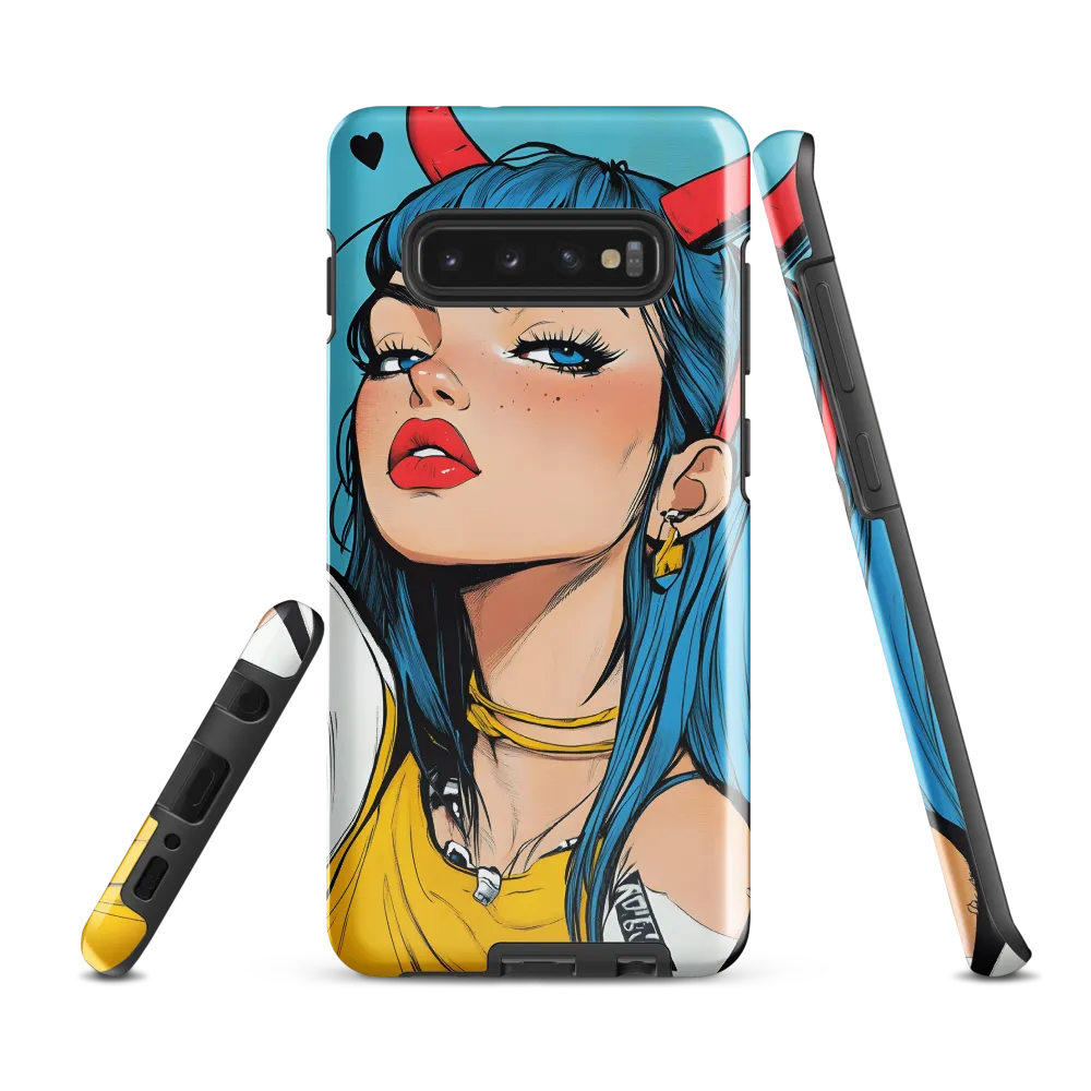 Charismatic Rebellion | Phone Case |  S10 Plus | Tough Case | Glossy