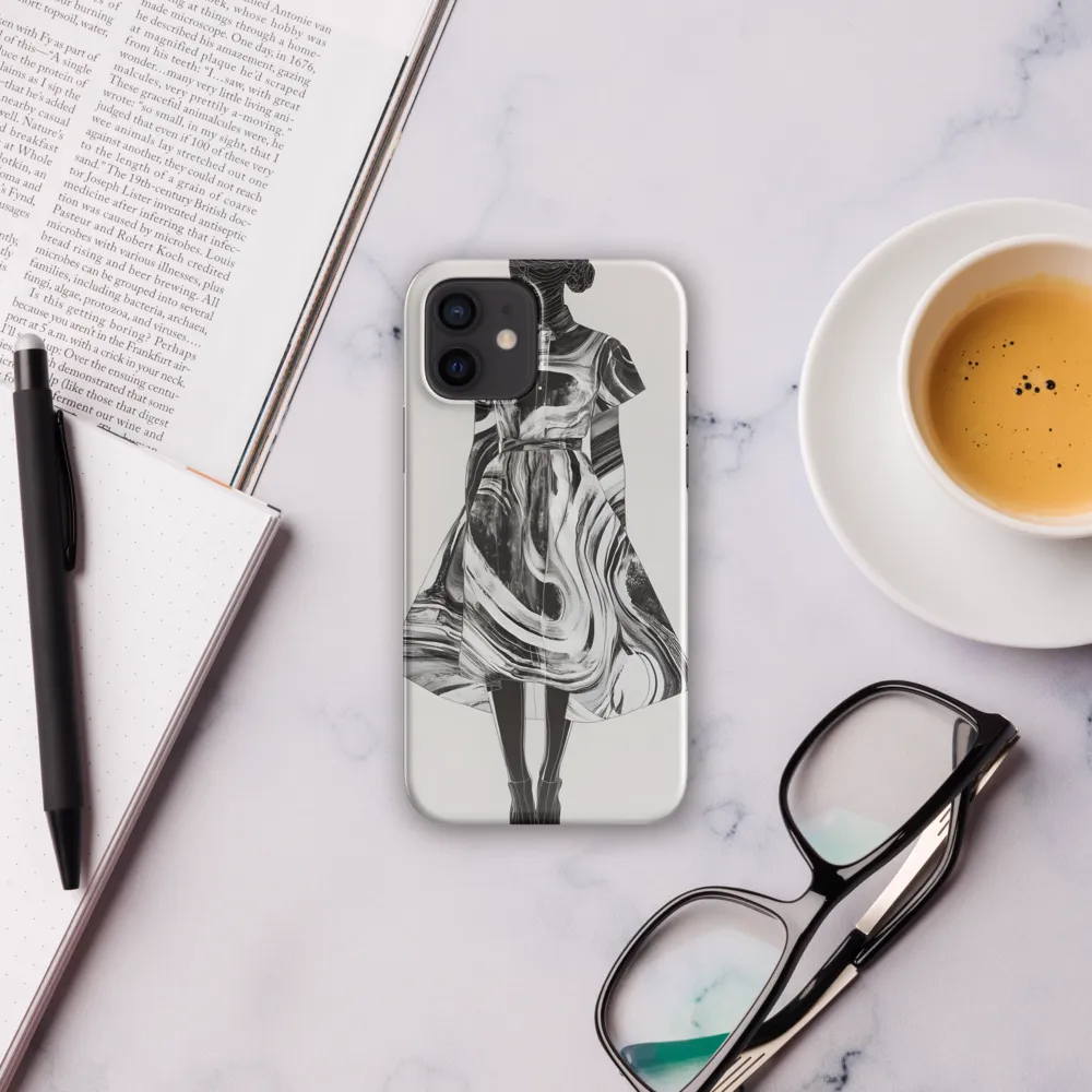 Whirls of Elegance: A Contemporary Fashion Design